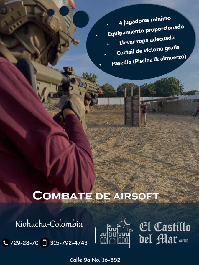 Hotel Castillo Del Mar Ríohacha Kültér fotó